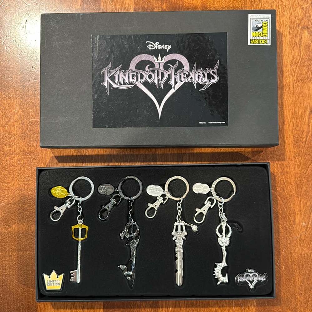 SDCC Disney's Kingdom Hearts Key Blade Set | San Diego Comic Con 2017 | Unused